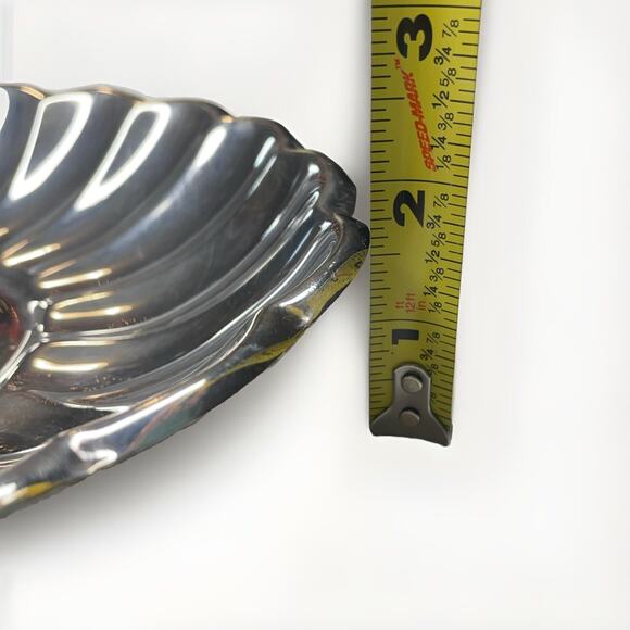 VTG Reed & Barton Fluted Silver Plated Oval Fruit Salad Cookie Serving Platter - Picture 5 of 13